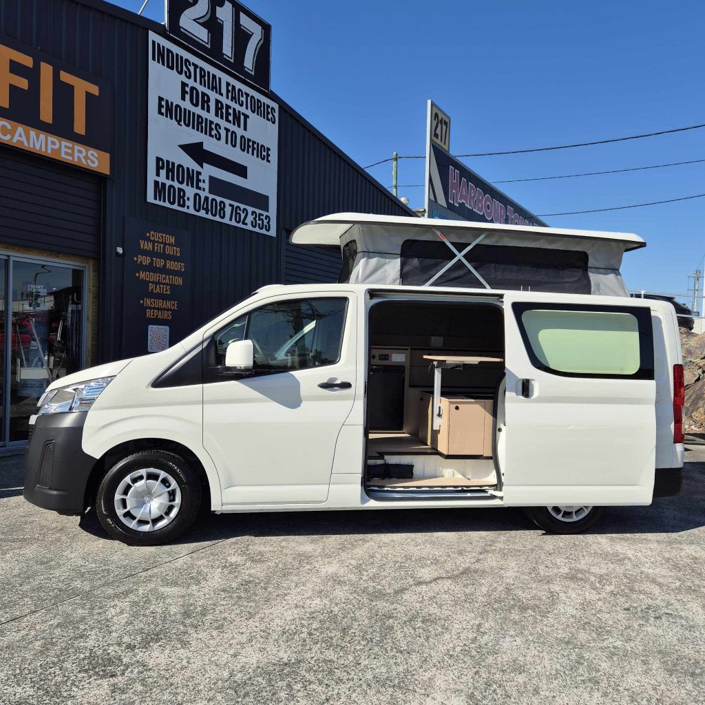 hiace poptop exterior